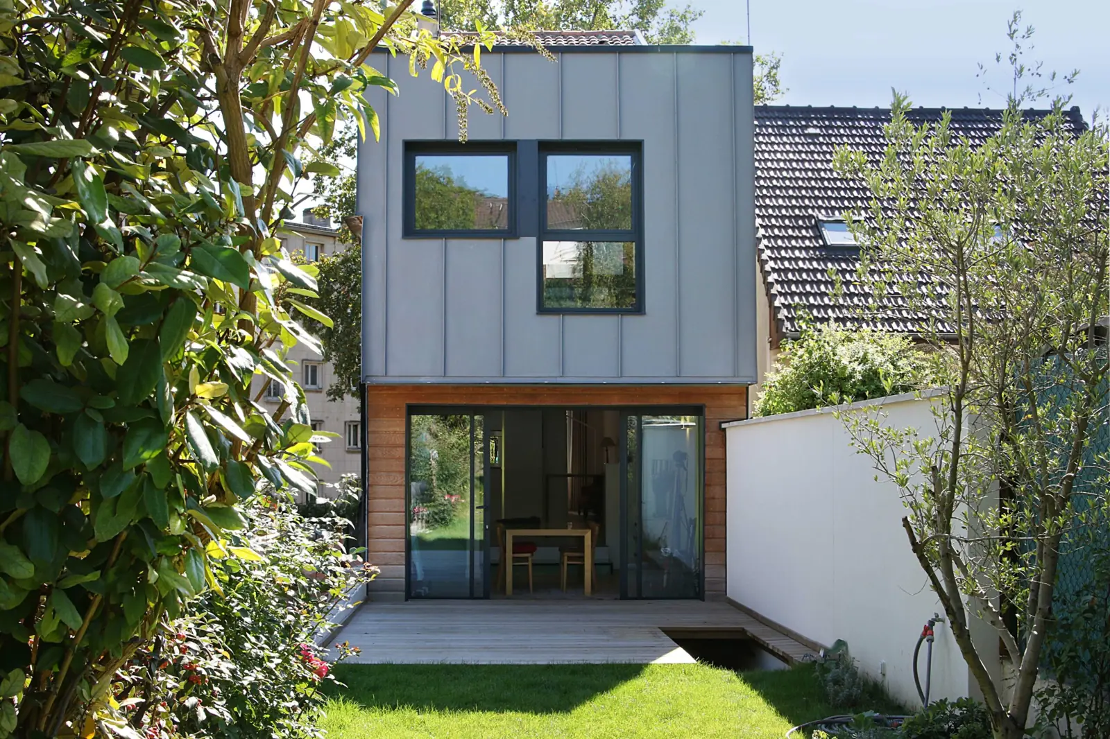 Maison contemporaine à ossature bois, DSA Architectes