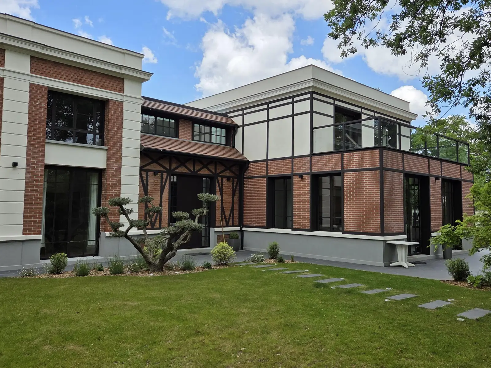 Extension & rénovation d'une villa bourgeoise à Le Vésinet, DSA Architectes (1)