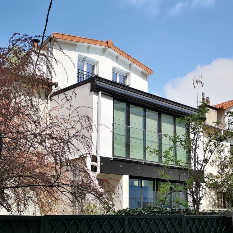 Rénovation de maison en meulière — DSA Architectes